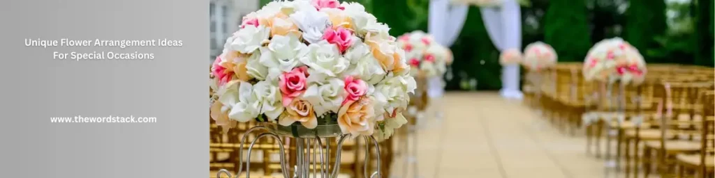 unique flower arrangement ideas for special occasions