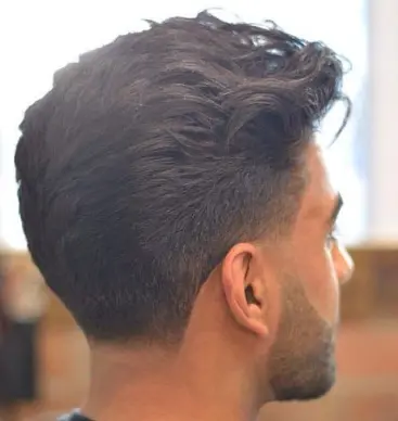Classic taper with a cracked fade